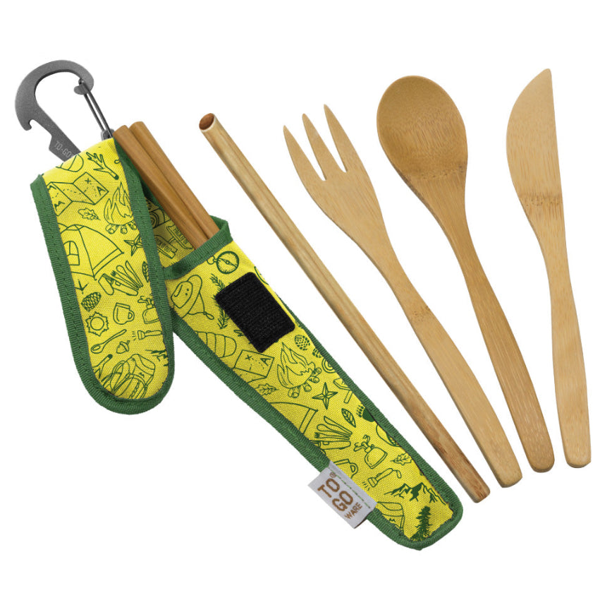 To Go Ware Bamboo Utensil Set - Adult