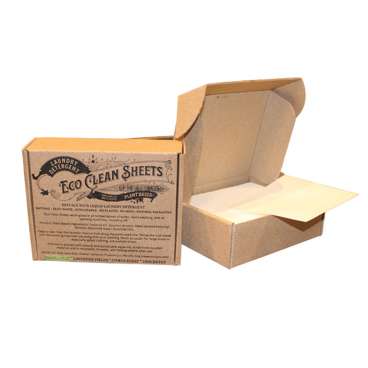 Symbiotic Laundry Detergent Sheets,
