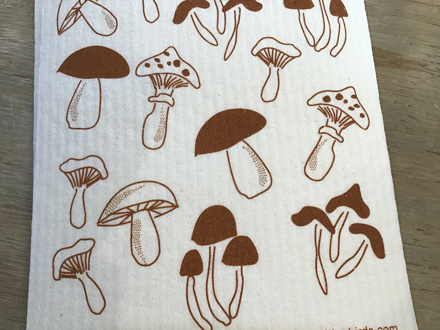 Three Bluebirds Swedish Dishcloth