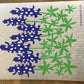 Three Bluebirds Swedish Dishcloth