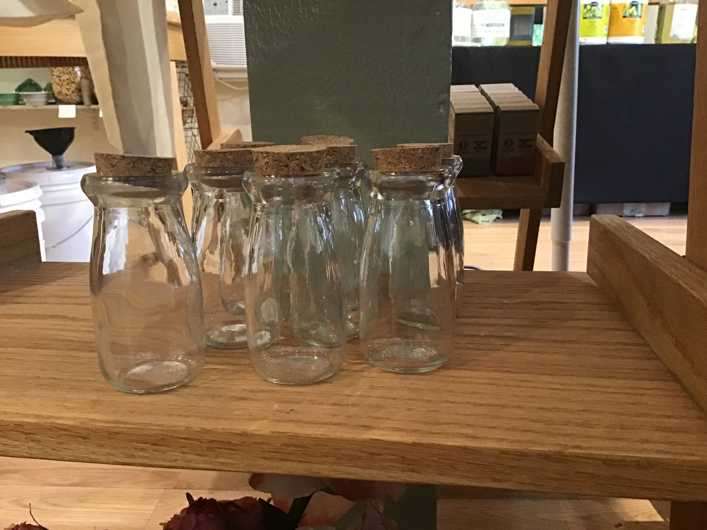 3 oz Bottles with cork top