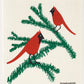 Three Bluebirds Swedish Dishcloth
