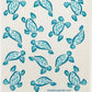 Three Bluebirds Swedish Dishcloth