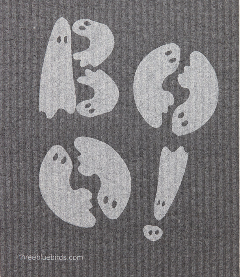 Three Bluebirds Swedish Dishcloth