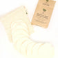 Cotton Facial Rounds with Mesh Bag - set of 10