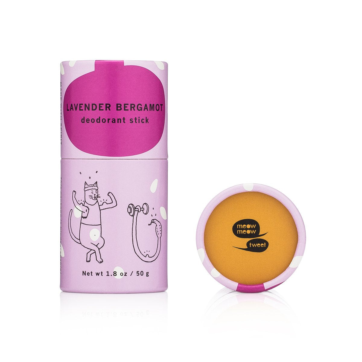 Meow Meow Tweet Deodorant Stick